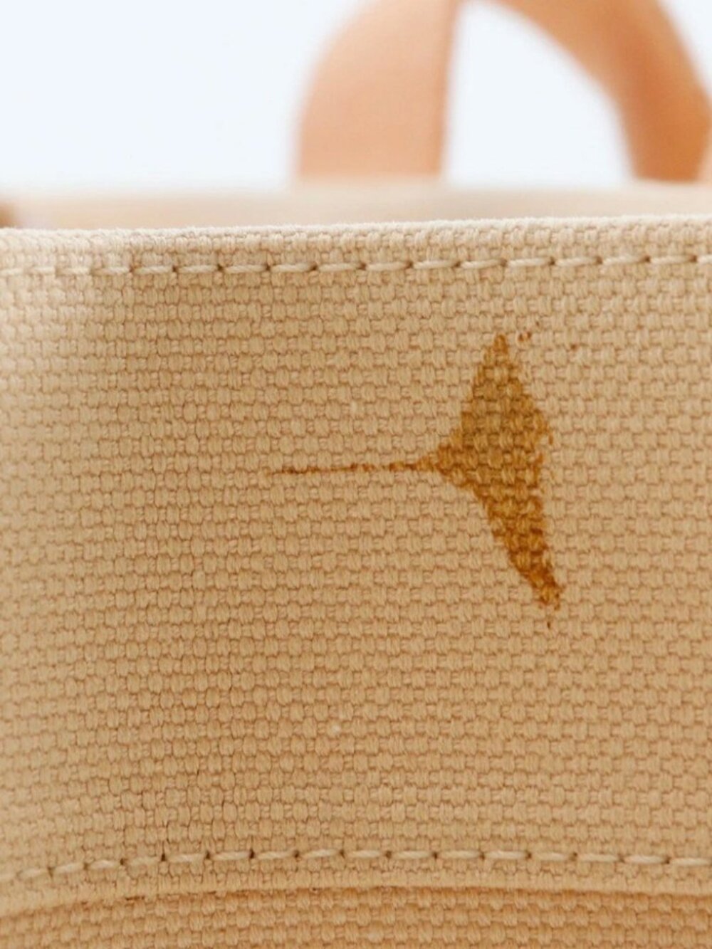 HERMES Bora Bora PM Handbag Orange canvas Women - Picture 7 of 12